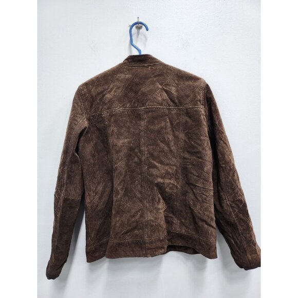 Ruff Hewn Brown Leather Jacket - Picture 8 of 8